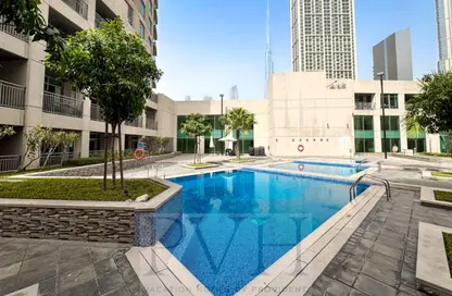 Apartment - 1 Bedroom - 2 Bathrooms for rent in Burj Views A - Burj Views - Downtown Dubai - Dubai