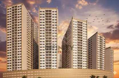 Apartment - 1 Bedroom - 2 Bathrooms for sale in Tower C1 - Ajman Pearl Towers - Ajman Downtown - Ajman