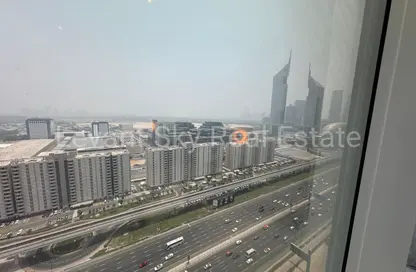 شقة - غرفة نوم - 2 حمامات للايجار في برج بارك - شارع الشيخ زايد - دبي