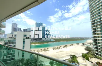 Apartment - 1 Bedroom - 2 Bathrooms for sale in Beach Towers - Shams Abu Dhabi - Al Reem Island - Abu Dhabi