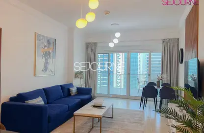 Apartment - 2 Bedrooms - 2 Bathrooms for rent in Lake View Tower - JLT Cluster B - Jumeirah Lake Towers - Dubai