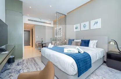 صورة لـ غرفة- غرفة النوم شقة - 1 حمام للايجار في داماك مايسون برايف - الخليج التجاري - دبي ، صورة رقم 1