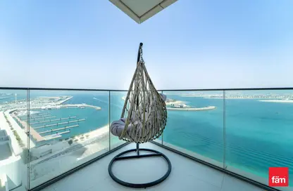 Apartment - 3 Bedrooms - 3 Bathrooms for sale in Beach Vista - EMAAR Beachfront - Dubai Harbour - Dubai
