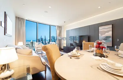 شقة - غرفة نوم - 2 حمامات للايجار في برج خليفة المنطقة ٣ - برج خليفة - دبي وسط المدينة - دبي