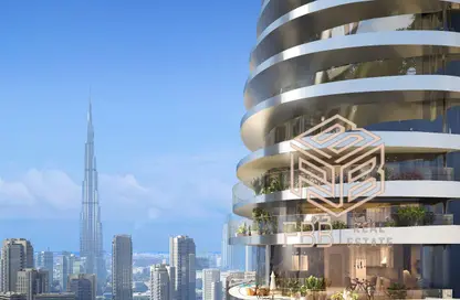 شقة - غرفة نوم - 2 حمامات للبيع في 1 تاج القناة - كانال كراون - الخليج التجاري - دبي