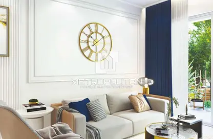Living Room image for: Apartment - 1 Bathroom for sale in Vincitore Volare - Arjan - Dubai, Image 1