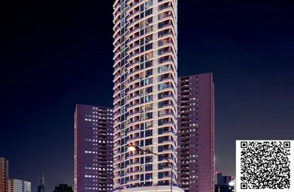 Apartment - 1 Bedroom - 2 Bathrooms for sale in Tower C1 - Ajman Pearl Towers - Ajman Downtown - Ajman