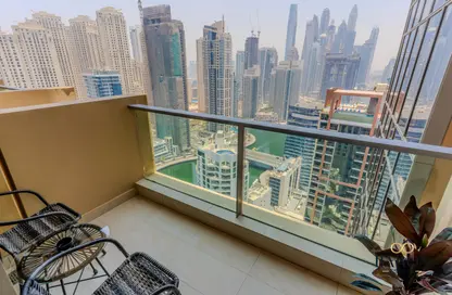 Apartment - Studio - 1 Bathroom for rent in JW Marriott Hotel Marina - Dubai Marina - Dubai