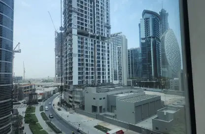 مكتب - استوديو - 2 حمامات للايجار في برج بورلينجتون - الخليج التجاري - دبي