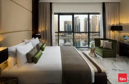 النزل و الشقق الفندقية - 1 حمام للبيع في فندق تي اف جي وان - دبي مارينا - دبي
