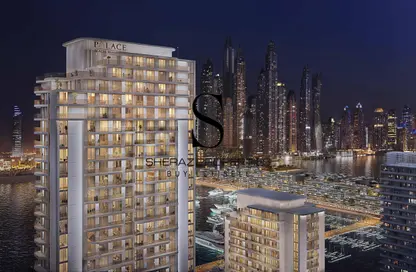 Apartment - 2 Bedrooms - 2 Bathrooms for sale in Palace Beach Residence - EMAAR Beachfront - Dubai Harbour - Dubai