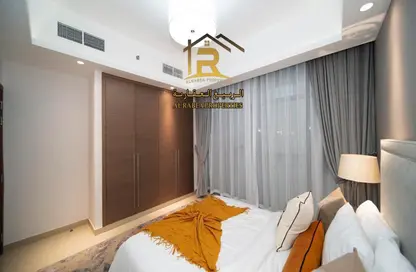 Room / Bedroom image for: Apartment - 3 Bedrooms - 3 Bathrooms for sale in Gulfa Towers - Al Rashidiya 1 - Al Rashidiya - Ajman, Image 1