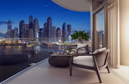 بنتهاوس - 6 غرف نوم - 7 حمامات للبيع في بالاس بيتش ريزيدنس - إعمار بيتشفرونت - دبي هاربور - دبي