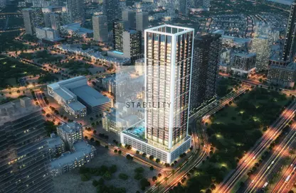 Apartment - 1 Bedroom - 2 Bathrooms for sale in Binghatti Apex - Jumeirah Village Circle - Dubai