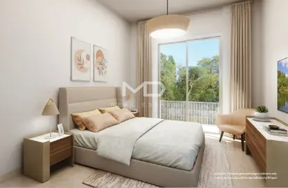 Room / Bedroom image for: Townhouse - 3 Bedrooms - 4 Bathrooms for sale in Bloom Living - Zayed City (Khalifa City C) - Khalifa City - Abu Dhabi, Image 1