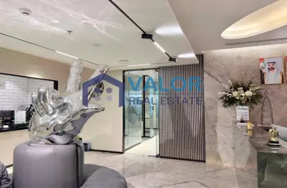 Office Space - Studio - 4 Bathrooms for rent in The Regal Tower - Business Bay - Dubai