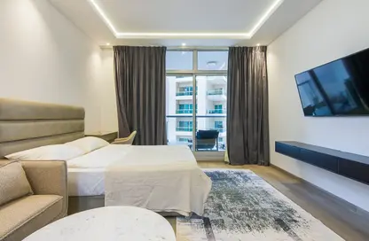 Apartment - Studio - 1 Bathroom for rent in Skyview Tower - Dubai Marina - Dubai