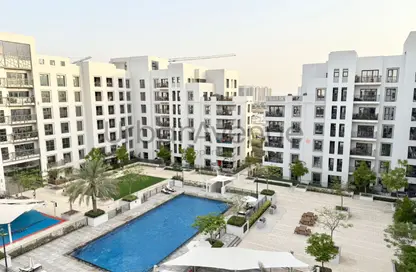 Apartment - 2 Bedrooms - 2 Bathrooms for rent in Zahra Apartments 2B - Zahra Apartments - Town Square - Dubai