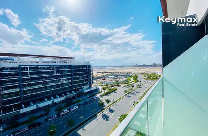 Balcony image for: Apartment - 1 Bathroom for rent in AZIZI Riviera 15 - Meydan One - Meydan - Dubai, Image 1