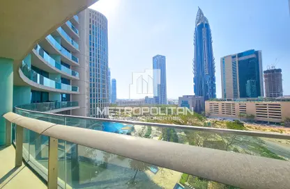 Apartment - 1 Bedroom - 2 Bathrooms for rent in Burj Vista 1 - Burj Vista - Downtown Dubai - Dubai