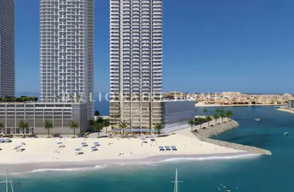 Apartment - 3 Bedrooms - 4 Bathrooms for sale in Beachgate by Address - EMAAR Beachfront - Dubai Harbour - Dubai