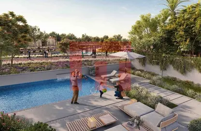 Villa - 5 Bedrooms - 6 Bathrooms for sale in Bloom Living - Zayed City (Khalifa City C) - Khalifa City - Abu Dhabi