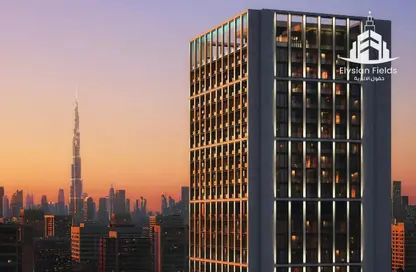 Apartment - 1 Bedroom - 1 Bathroom for sale in Binghatti Moonlight - Al Jaddaf - Dubai
