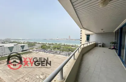 دوبلكس - 3 غرف نوم - 4 حمامات للايجار في برج شاهين - الخالدية - أبوظبي
