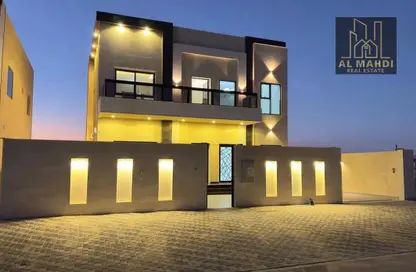 Outdoor Building image for: Villa - 3 Bedrooms - 6 Bathrooms for sale in Al Bahia Hills - Al Bahia - Ajman, Image 1
