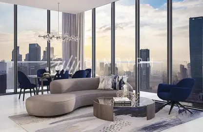 Apartment - 1 Bedroom - 2 Bathrooms for sale in Peninsula Five - Peninsula - Business Bay - Dubai