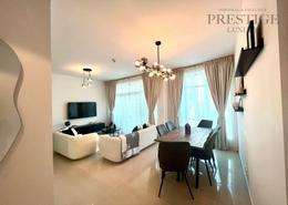 Living / Dining Room image for: Apartment - 1 bedroom - 2 bathrooms for rent in Blakely Tower - Park Island - Dubai Marina - Dubai, Image 1
