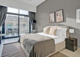 Room / Bedroom image for: Studio - 1 bathroom for rent in Oxford Boulevard - Jumeirah Village Circle - Dubai, Image 1