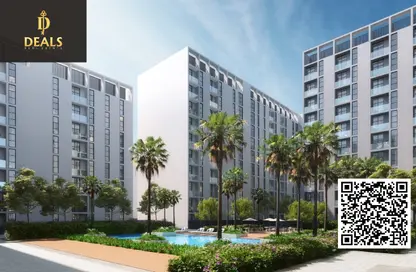 Apartment - 1 Bedroom - 2 Bathrooms for sale in Ajman Creek Towers - Al Rashidiya 1 - Al Rashidiya - Ajman