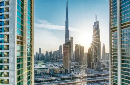 Apartment - 3 Bedrooms - 4 Bathrooms for rent in Downtown Views II Tower 2 - Downtown Views II - Downtown Dubai - Dubai