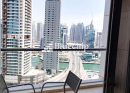 صورةشرفة لـ: شقة - 2 غرف نوم - 3 حمامات للكراء في سكاي فيو - دبي مارينا - دبي, صورة 1