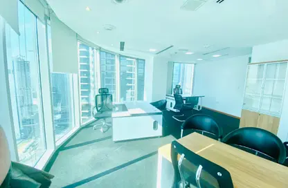 Business Centre - Studio - 1 Bathroom for rent in The Binary Tower - Business Bay - Dubai