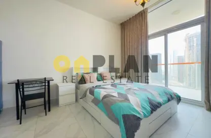 Apartment - Studio - 1 Bathroom for rent in Millennium Binghatti Residences - Business Bay - Dubai