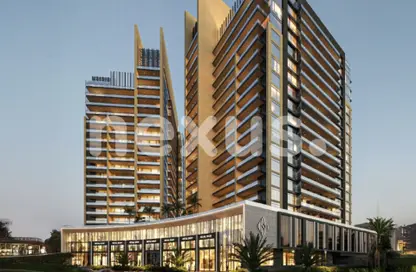 Apartment - 1 Bedroom - 2 Bathrooms for sale in Butterfly Towers - Arjan - Dubai