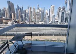 Balcony image for: Apartment - 1 bedroom - 2 bathrooms for rent in Saba Tower 2 - Saba Towers - Jumeirah Lake Towers - Dubai, Image 1