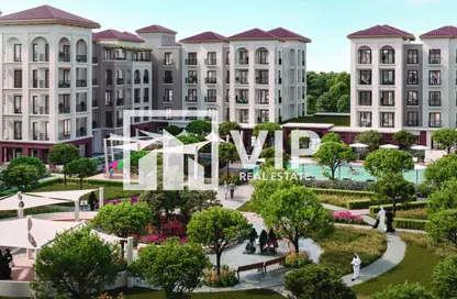 Apartment - Studio - 1 Bathroom for sale in Bloom Living - Zayed City (Khalifa City C) - Khalifa City - Abu Dhabi