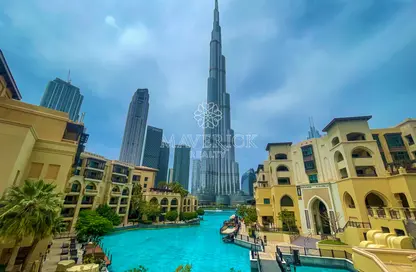 Pool image for: Apartment - 1 Bedroom - 1 Bathroom for rent in Burj Views podium - Burj Views - Downtown Dubai - Dubai, Image 1