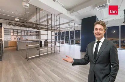 Office Space - Studio for rent in Vision Tower - Business Bay - Dubai