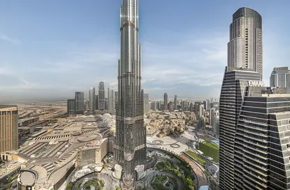 Apartment - 3 Bedrooms - 4 Bathrooms for rent in Burj Vista 1 - Burj Vista - Downtown Dubai - Dubai