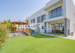Outdoor House image for: Villa - 4 bedrooms - 5 bathrooms for rent in Redwoods - Yas Acres - Yas Island - Abu Dhabi, Image 1