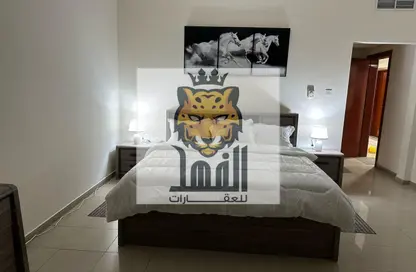 Apartment - 2 Bedrooms - 3 Bathrooms for rent in Al Dewan Towers - Al Nakhil 2 - Al Nakhil - Ajman
