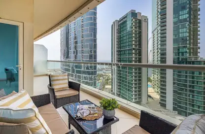 Apartment - 1 Bedroom - 2 Bathrooms for rent in Dorra Bay - Dubai Marina - Dubai