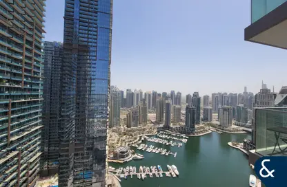 Apartment - 3 Bedrooms - 3 Bathrooms for rent in Damac Heights - Dubai Marina - Dubai