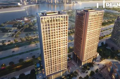 Apartment - 1 Bedroom - 2 Bathrooms for sale in Binghatti Moonlight - Al Jaddaf - Dubai Apartment - 1 Bedroom - 2 Bathrooms for sale in Binghatti Moonlight - Al Jaddaf - Dubai