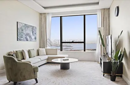Apartment - 1 Bedroom - 1 Bathroom for rent in The Palm Tower - Palm Jumeirah - Dubai