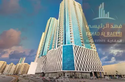 Apartment - 2 Bedrooms - 2 Bathrooms for sale in Oasis Tower - Al Rashidiya 1 - Al Rashidiya - Ajman